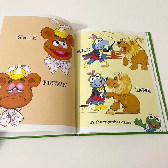 2004 Muppet Babies Baby Kermits Opposites Jim Henson Book - Picture 12 of 16